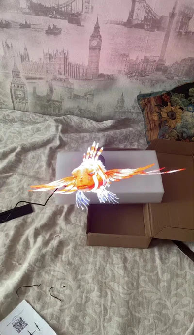 3D hologram Machine Fan
