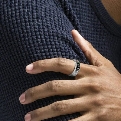 Smart Ring With Display Screen Touch Flip Smart Finger