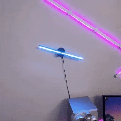 3D hologram Machine Fan